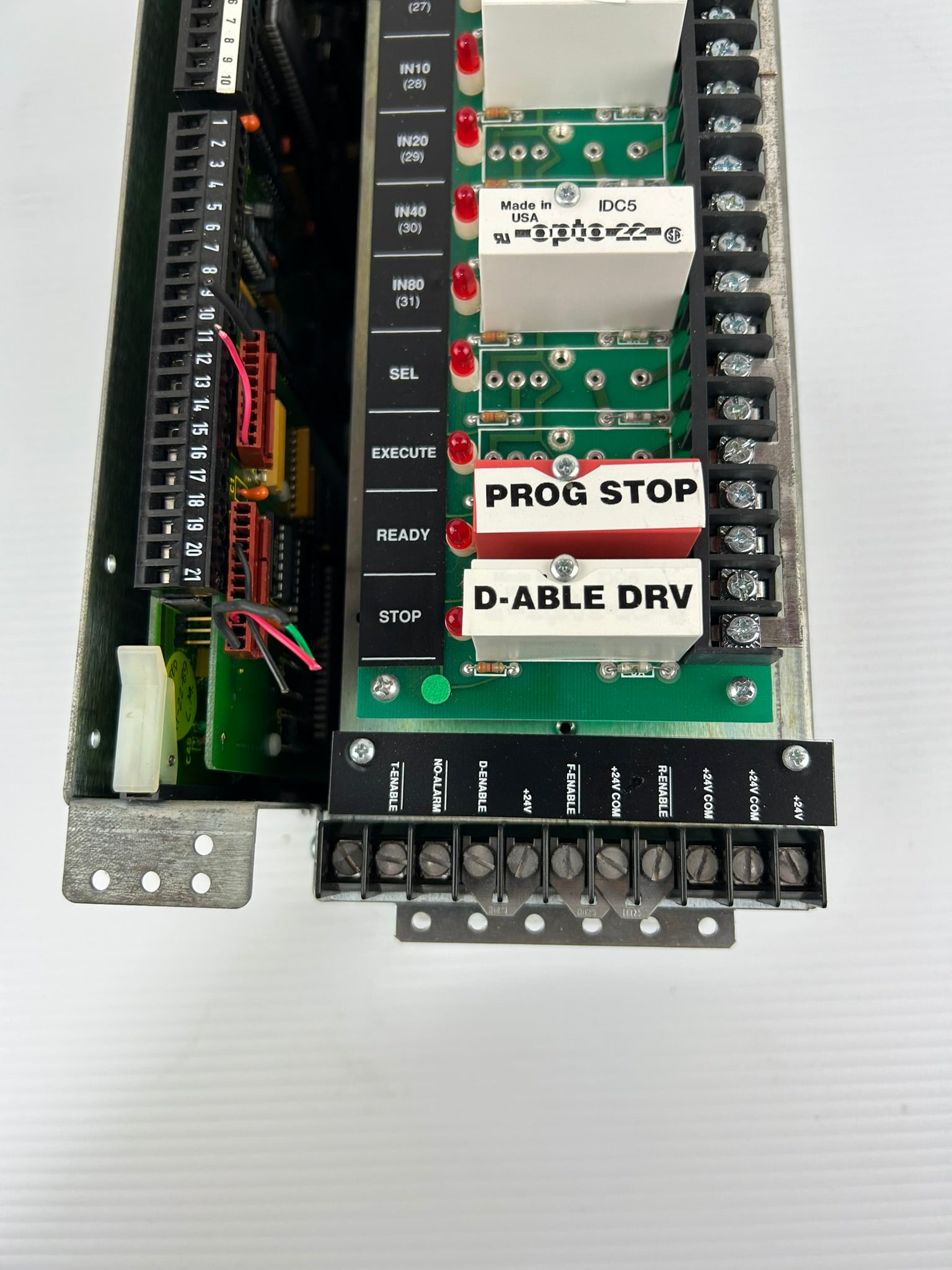 Ormec PMC-200 Servo Drive Module PB16A Circuit Board With Relays IDC5 ODC5