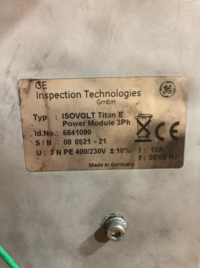 GE Inspection Technologies 6641090 ISOVOLT Titan Power Module