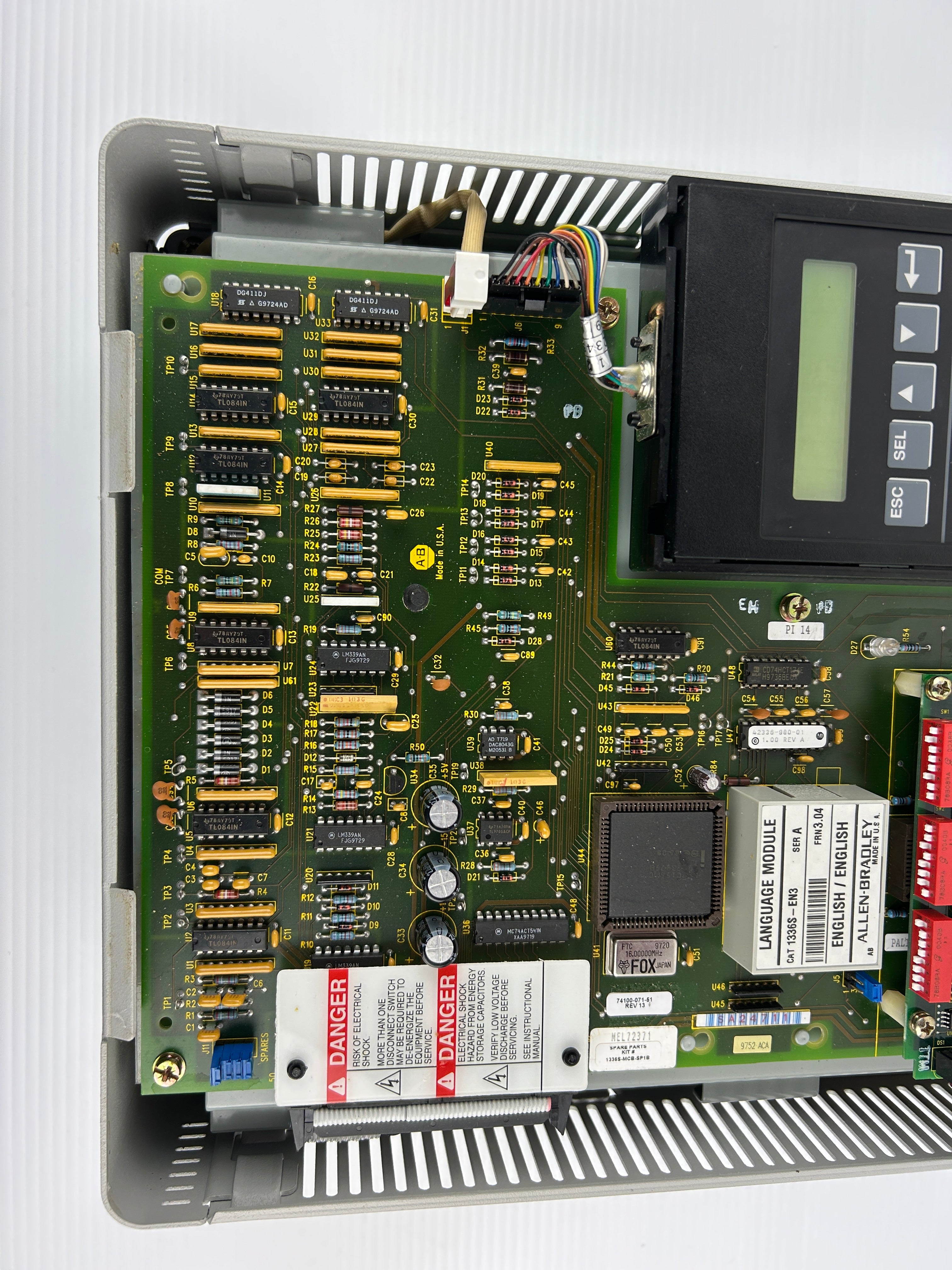 Allen-Bradley 1336S-B020-AA-EN6 Sensorless Vector 1336 Plus Drive Series D 3PH