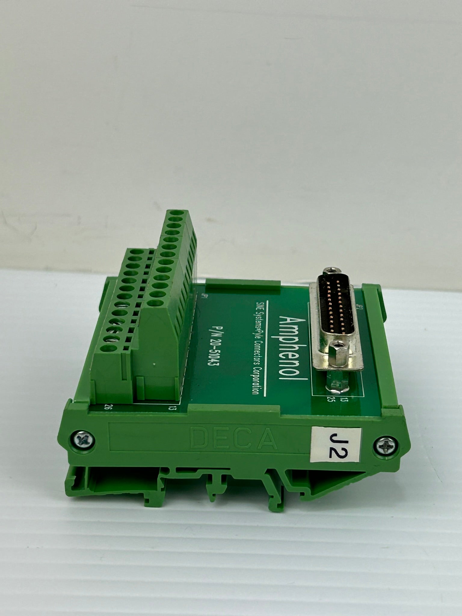 Amphenol 20-51043 Connector Terminal Block - Lot of 2