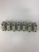 Allen-Bradley 1492-SP1C010 C1 Circuit Breaker Ser. C 240/415VAC 1A 1P - Lot of 7