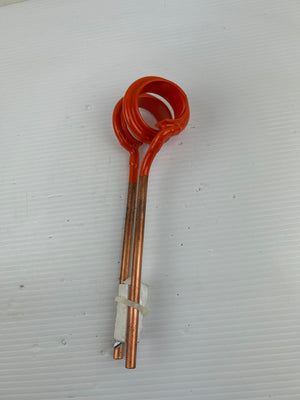 High Frequency Copper Tube Induction Heating Coil for Welding TT1-45MM Orange