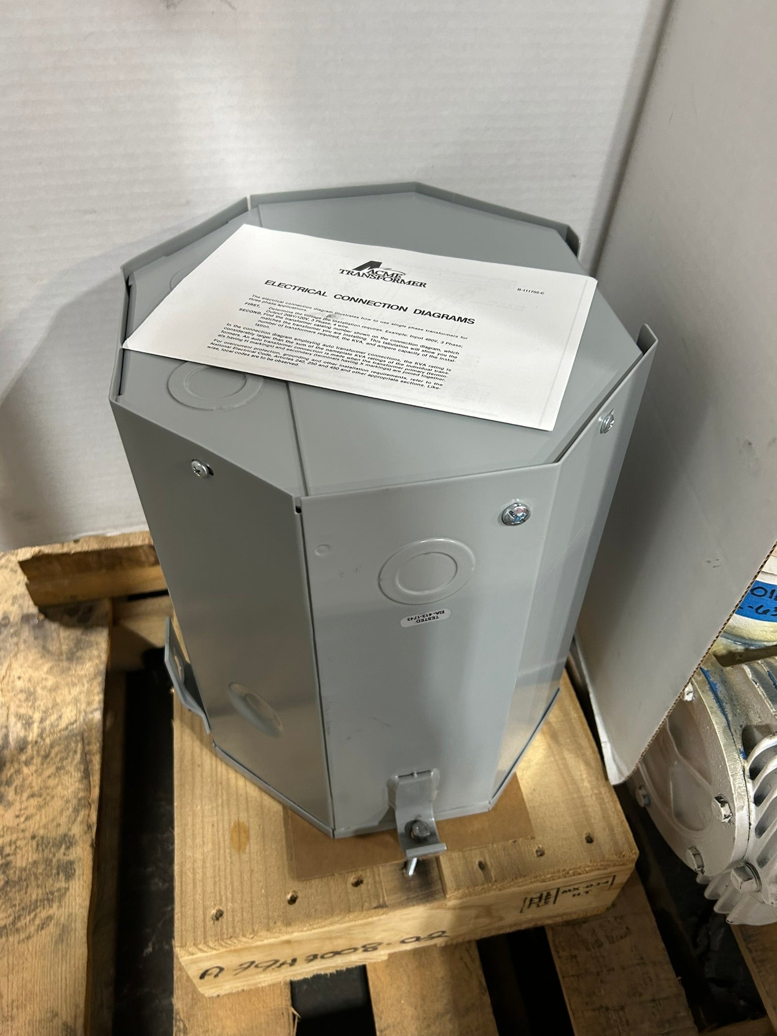 Acme Electric T2535163S General Purpose Transformer 10kVA 60 Hz 1 Phase