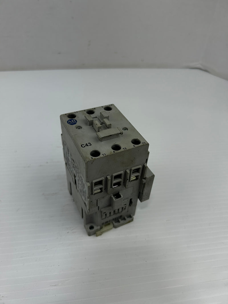 Allen-Bradley 100-C43*00 Ser A Contactor with 100-S Contact Block