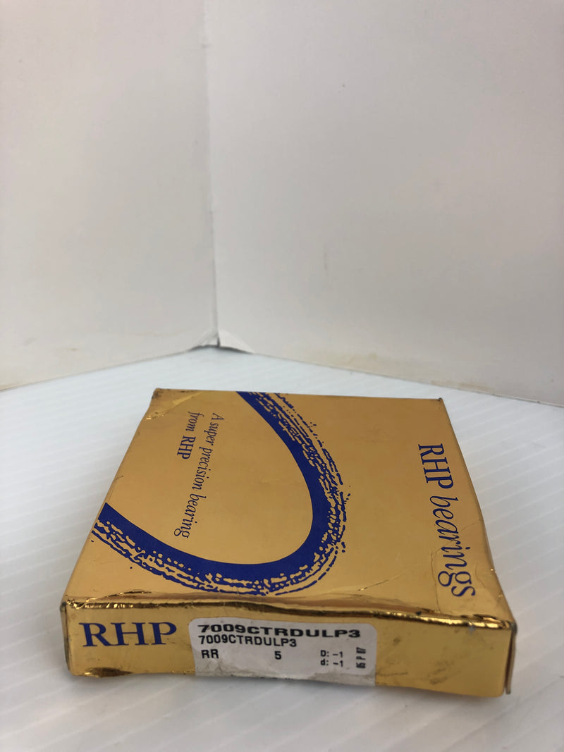 RHP 7009CTRDULP3 Roller Ball Bearing 45x75x16mm