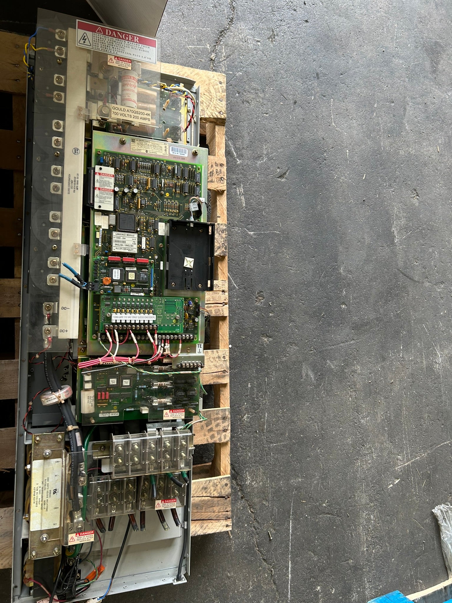 Allen-Bradley 1336S-B060-AN-EN4-L6 Plus Drive Series D - No Keypad