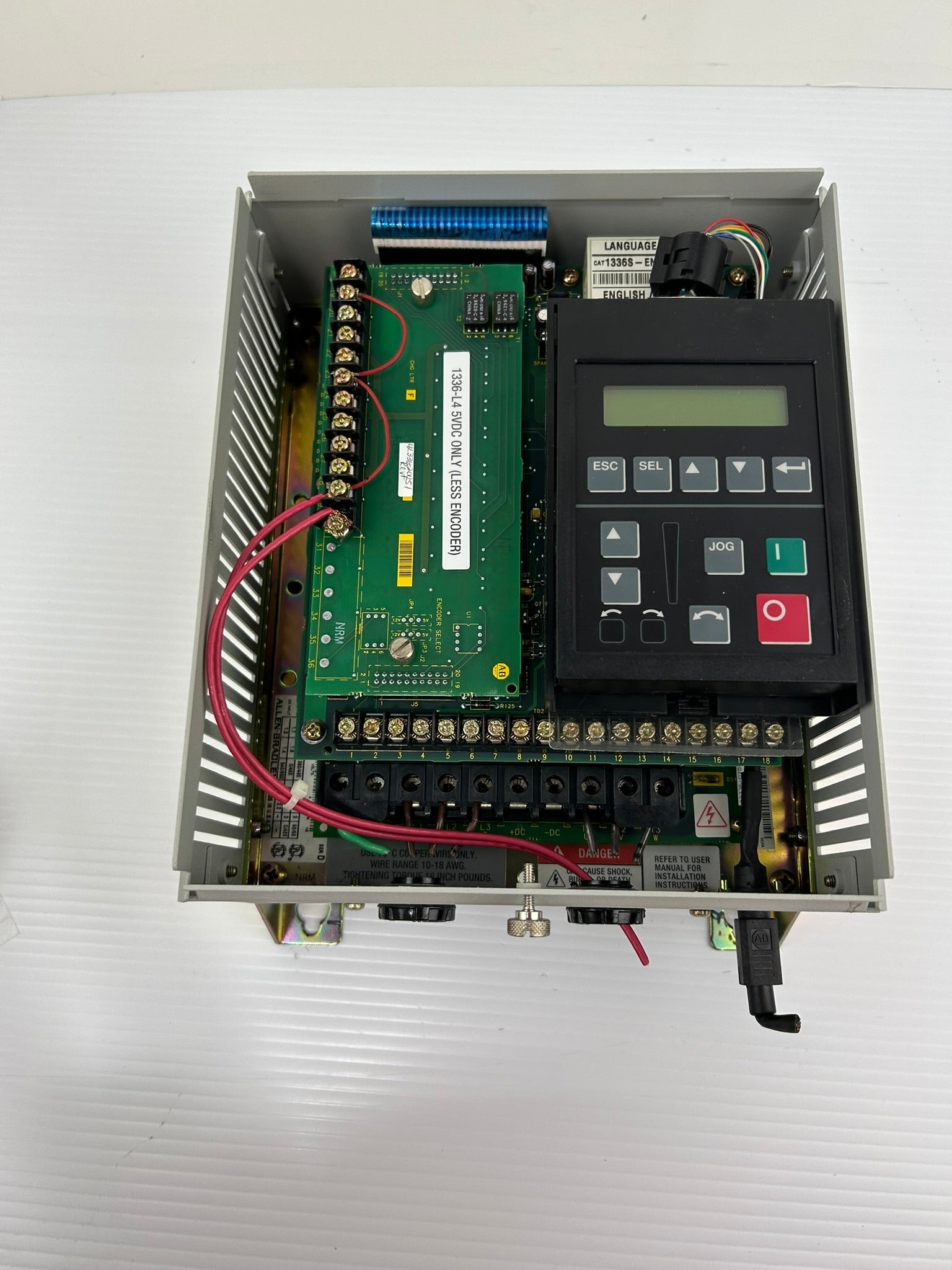 Allen-Bradley 1336S-BRF10-AA-EN4-HA2-L4 Sensorless Vector Drive 1336 Plus