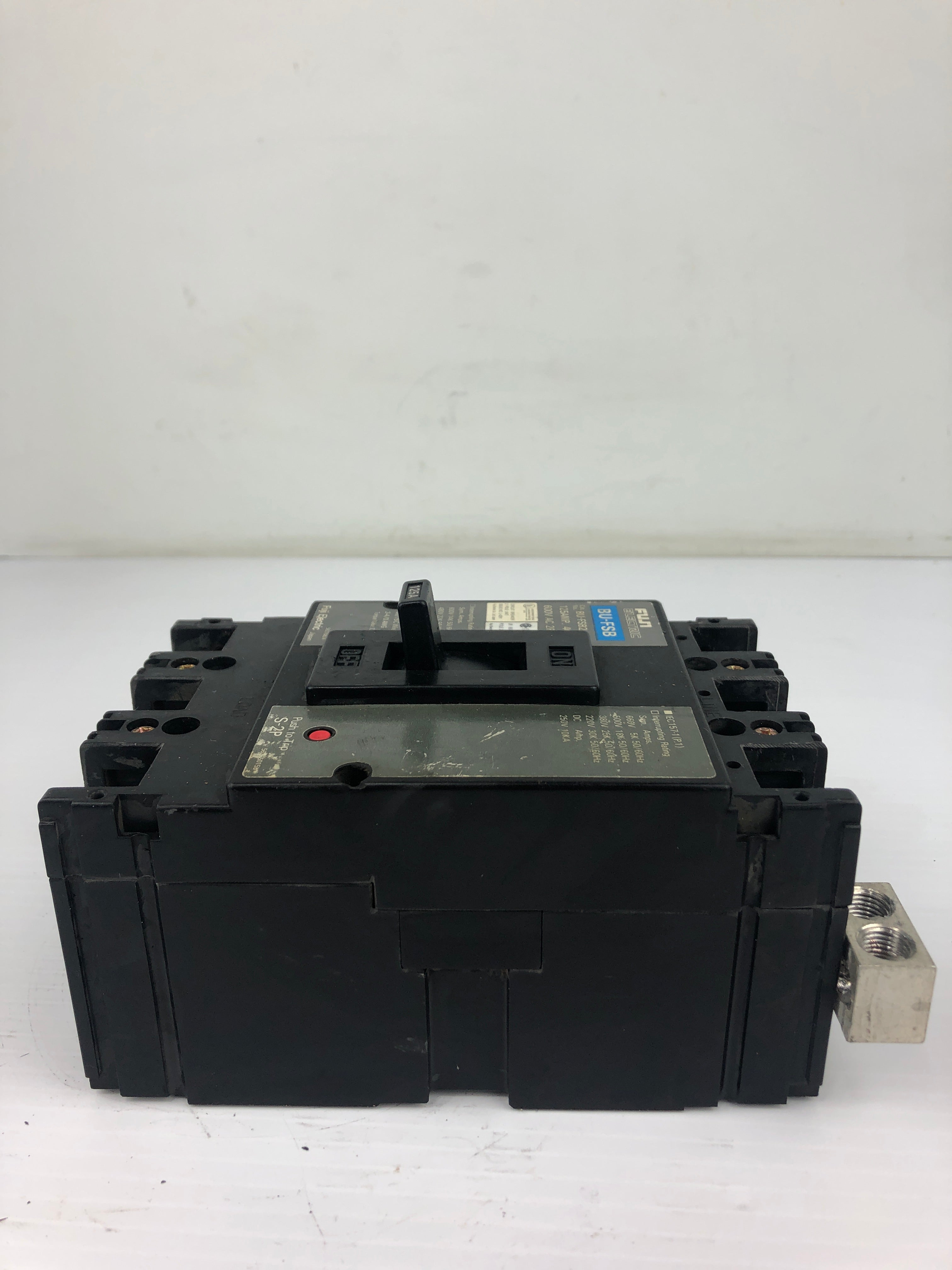 Fuji Electric BU-FSB2125 Circuit Breaker 2P 125A 600V 50/60Hz