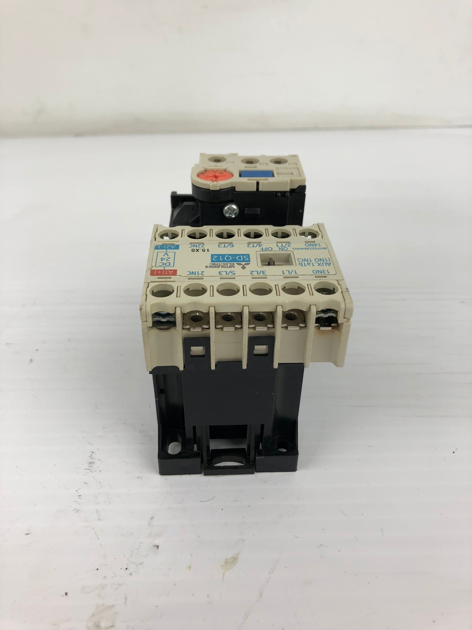 Mitsubishi SD-Q12 Contactor with TH-T18 Thermal Overload Relay