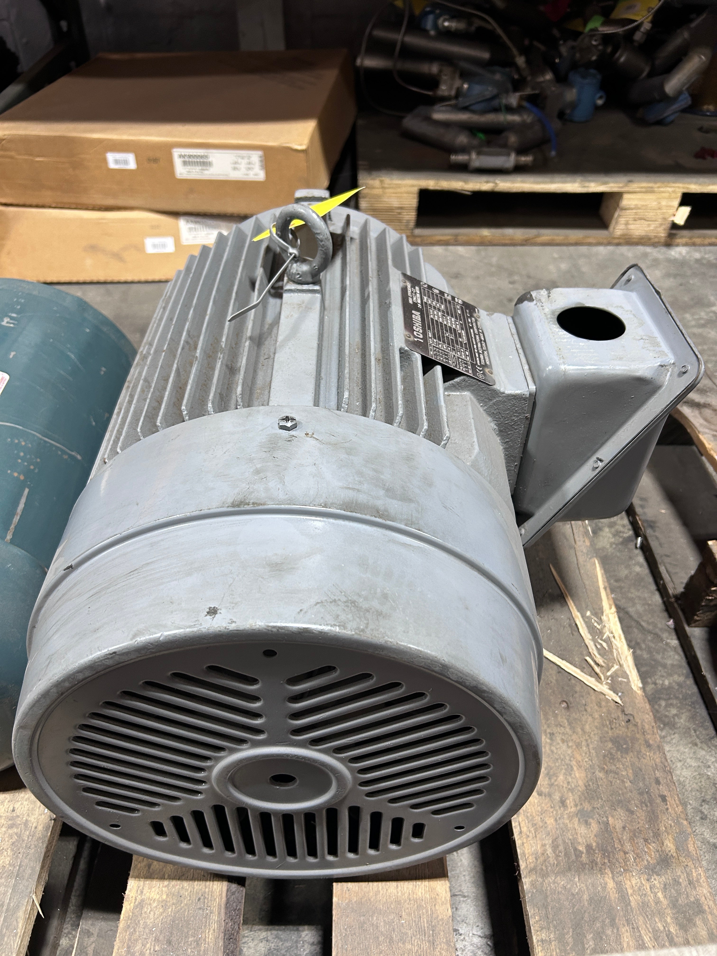 Toshiba 0204FTSA21A-P High Efficiency 3PH Induction Motor 20HP 1755RPM 256T