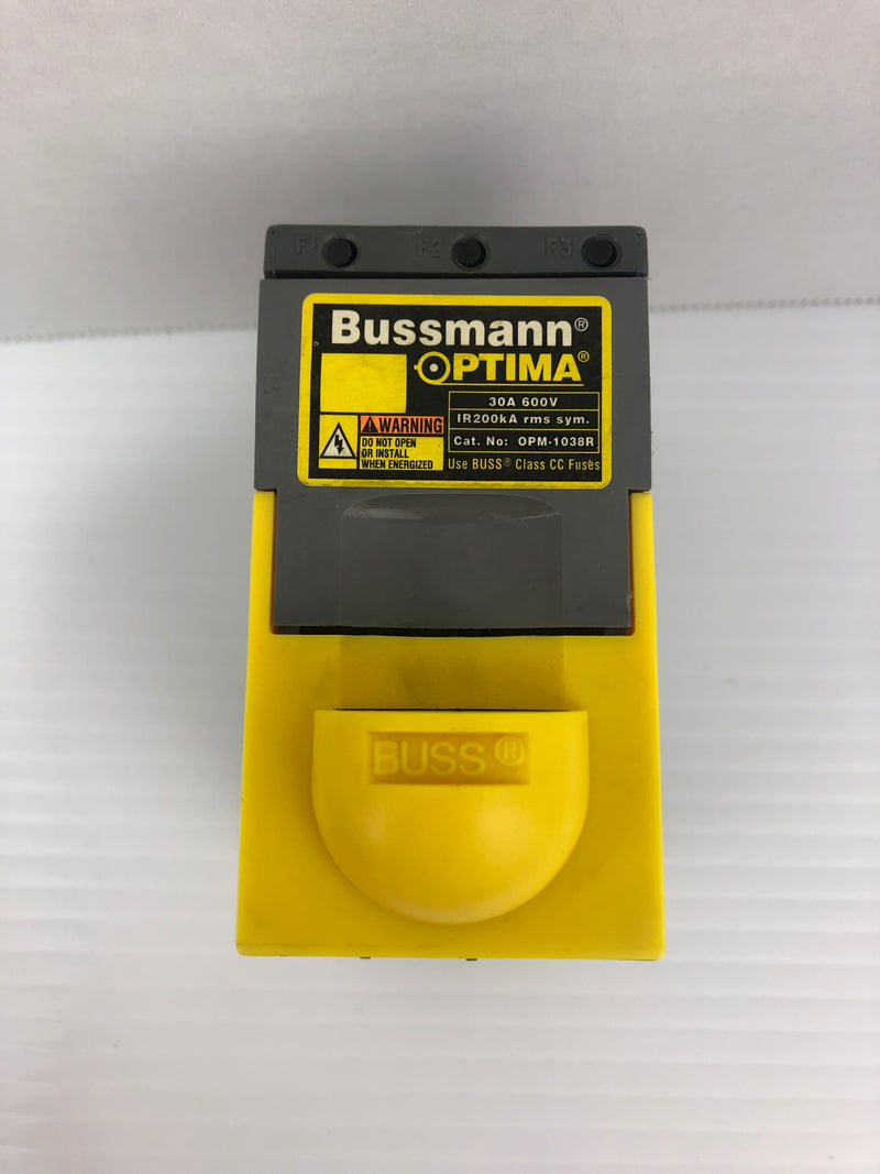 Bussmann OPM-1038R Optima Fuse Holder 600V 30A - Lot of 6