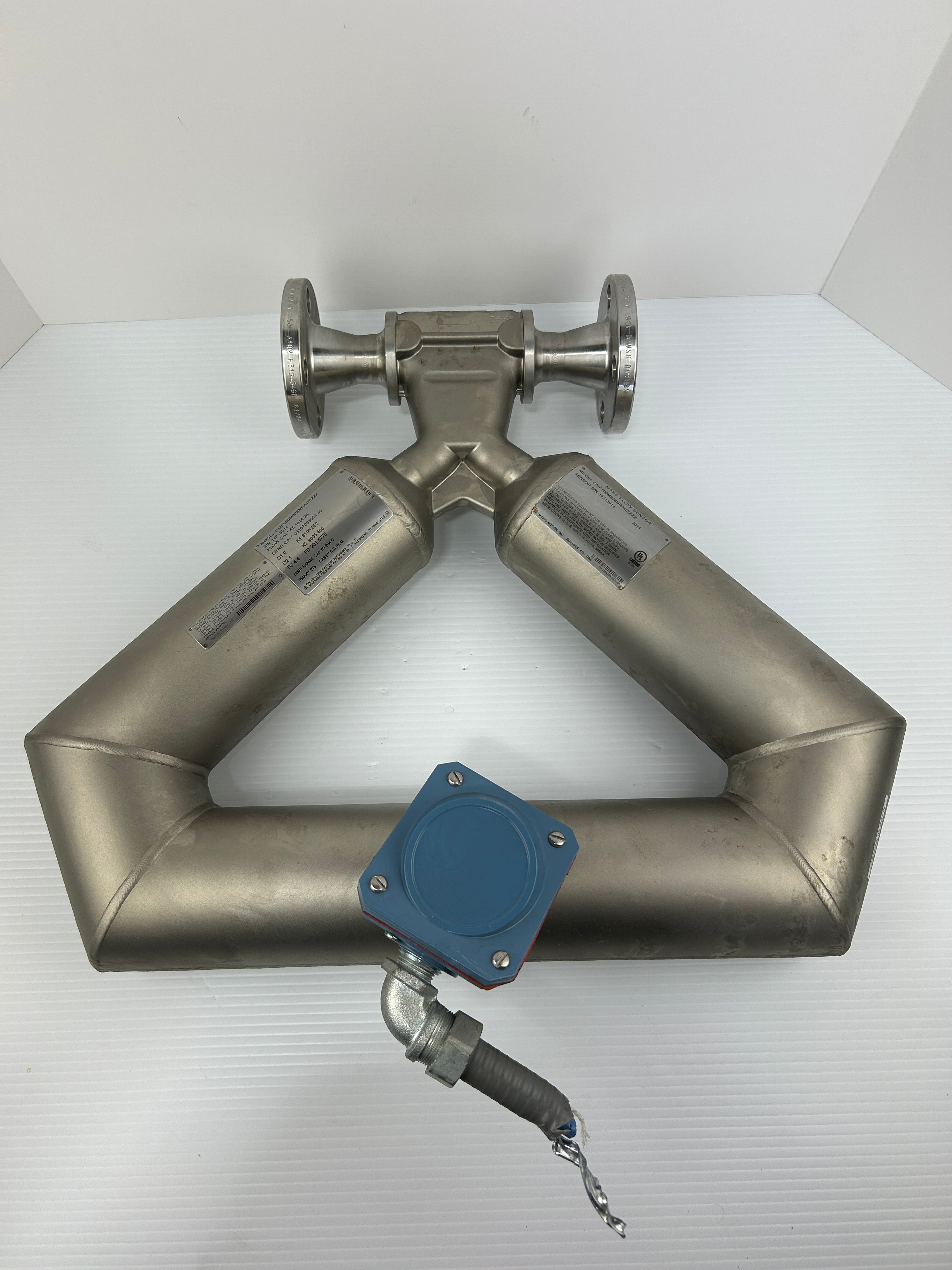 Micro Motion CMF100M328NRAUEZZZ Mass Flow Sensor 275PMAX 625PSIG