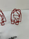 Grinnell 458A Duraspeed Fire Sprinkler Aluminum w/ Wire Cage 165F/74C - Lot of 2