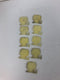 Square D 9080 GM6B Terminal Block End Barrier - Lot of 9