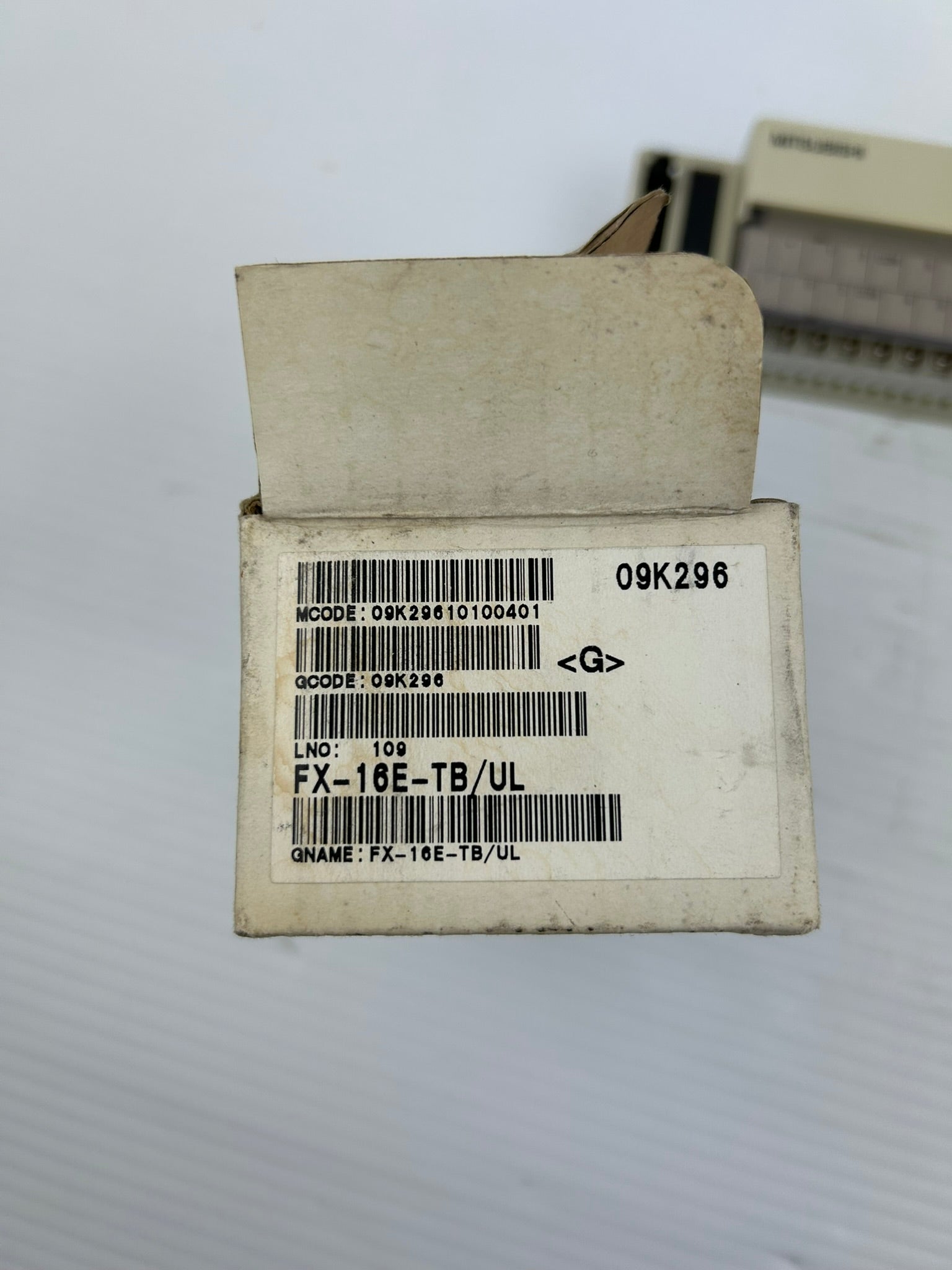 Mitsubishi FX-16E-TB/UL Terminal Block Programmable Controller Melsec FX-16E-TB