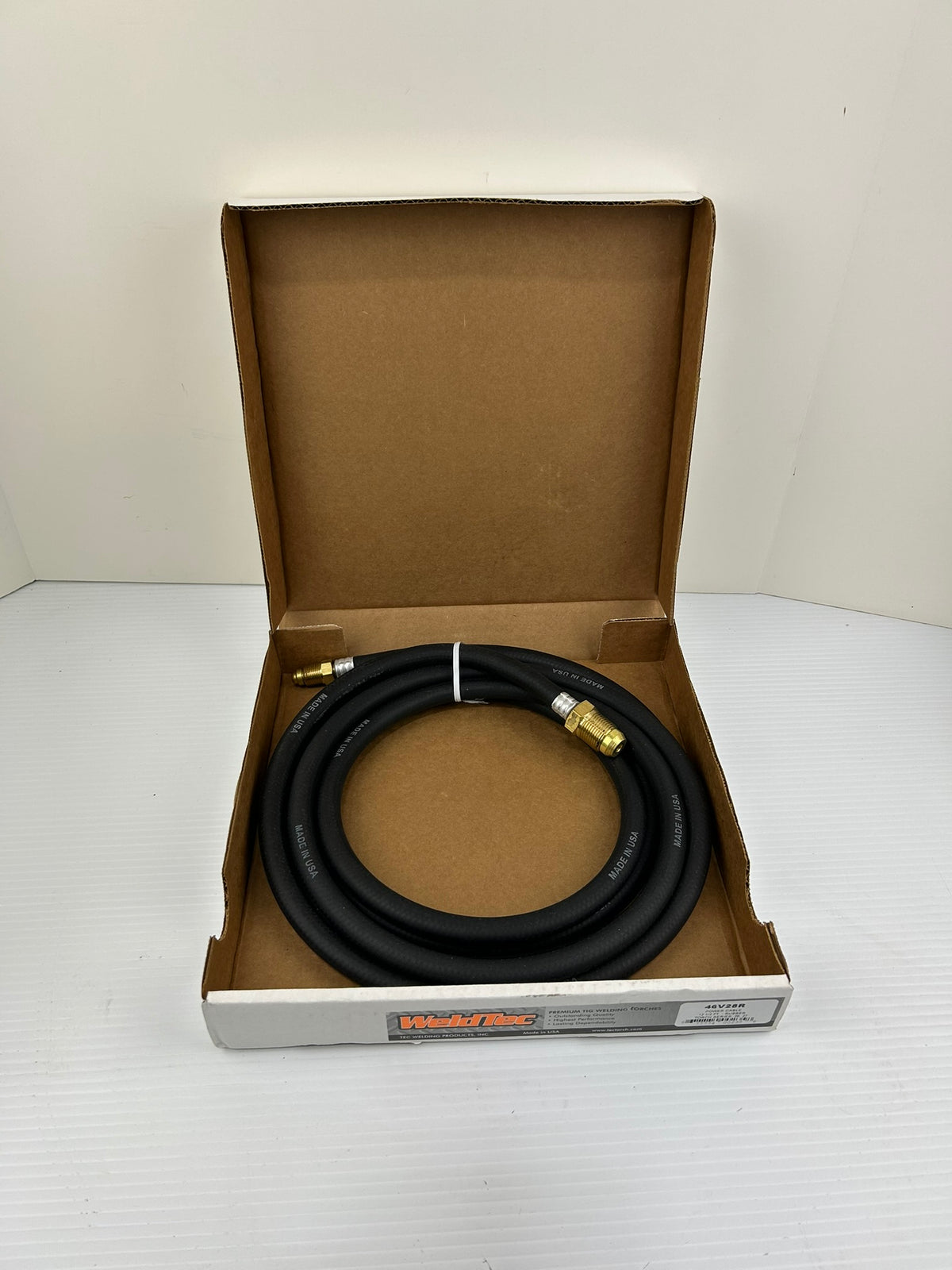 WeldTec 46V28R Welding Power Cable 12-1/2 Foot Rubber Torch Series 26, 27