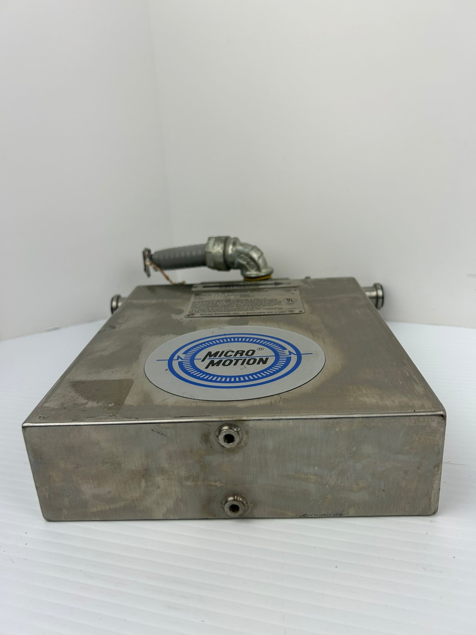 Micro Motion D40S-SS-CLAMP FTG Mass Flow Sensor 1250PSIG 15V 500mA