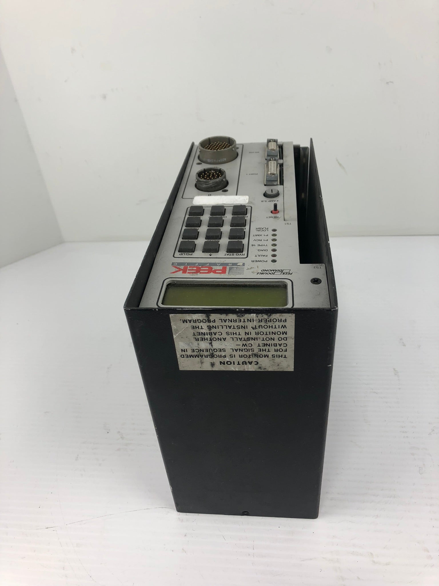 *** Peek Traffic TS2 Double Diamond Controller Monitor w/TS2-MMU Malf Mgmt. Unit