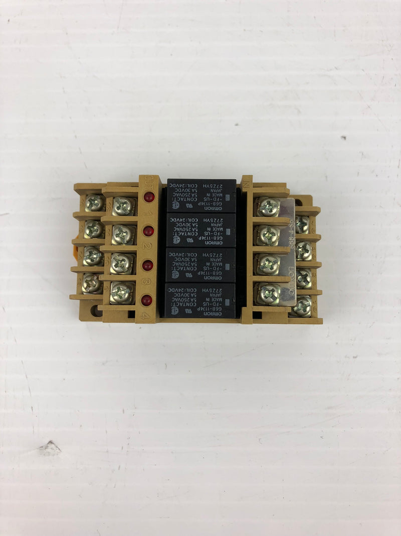 Omron G6B-47BND Terminal Block G6B-1174P-FD-US