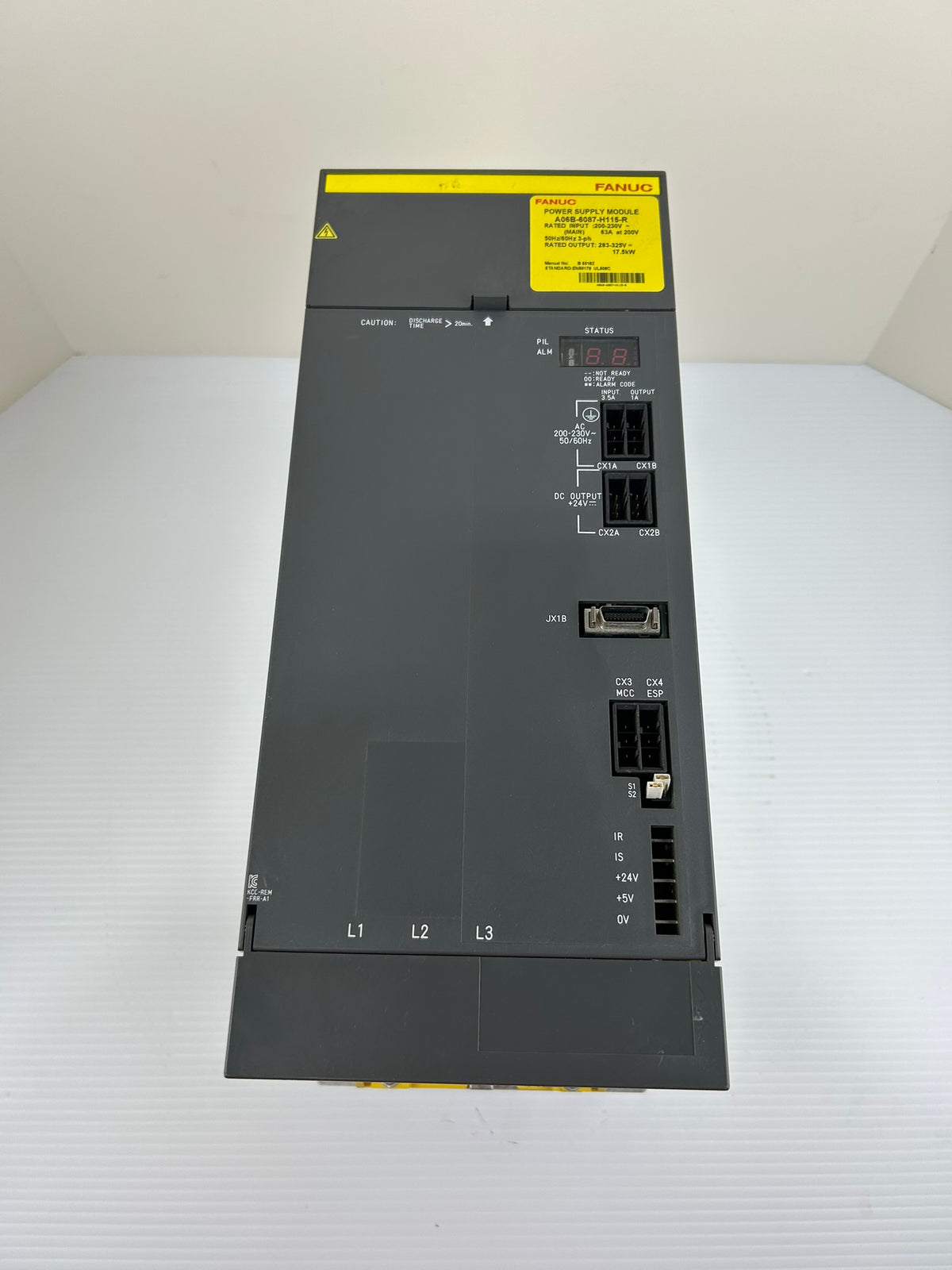 Fanuc A06B-6087-H115-R Power Supply Module 17.5kW CNC
