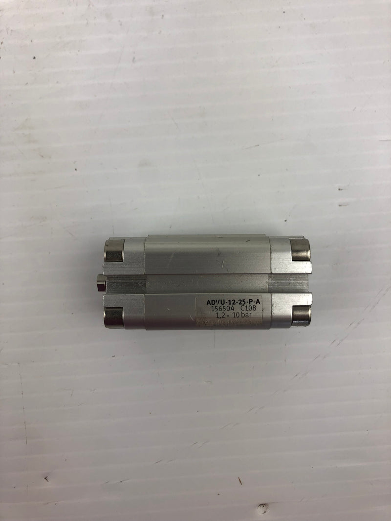 Festo ADVU-12-25-P-A Compact Pneumatic Cylinder 156504