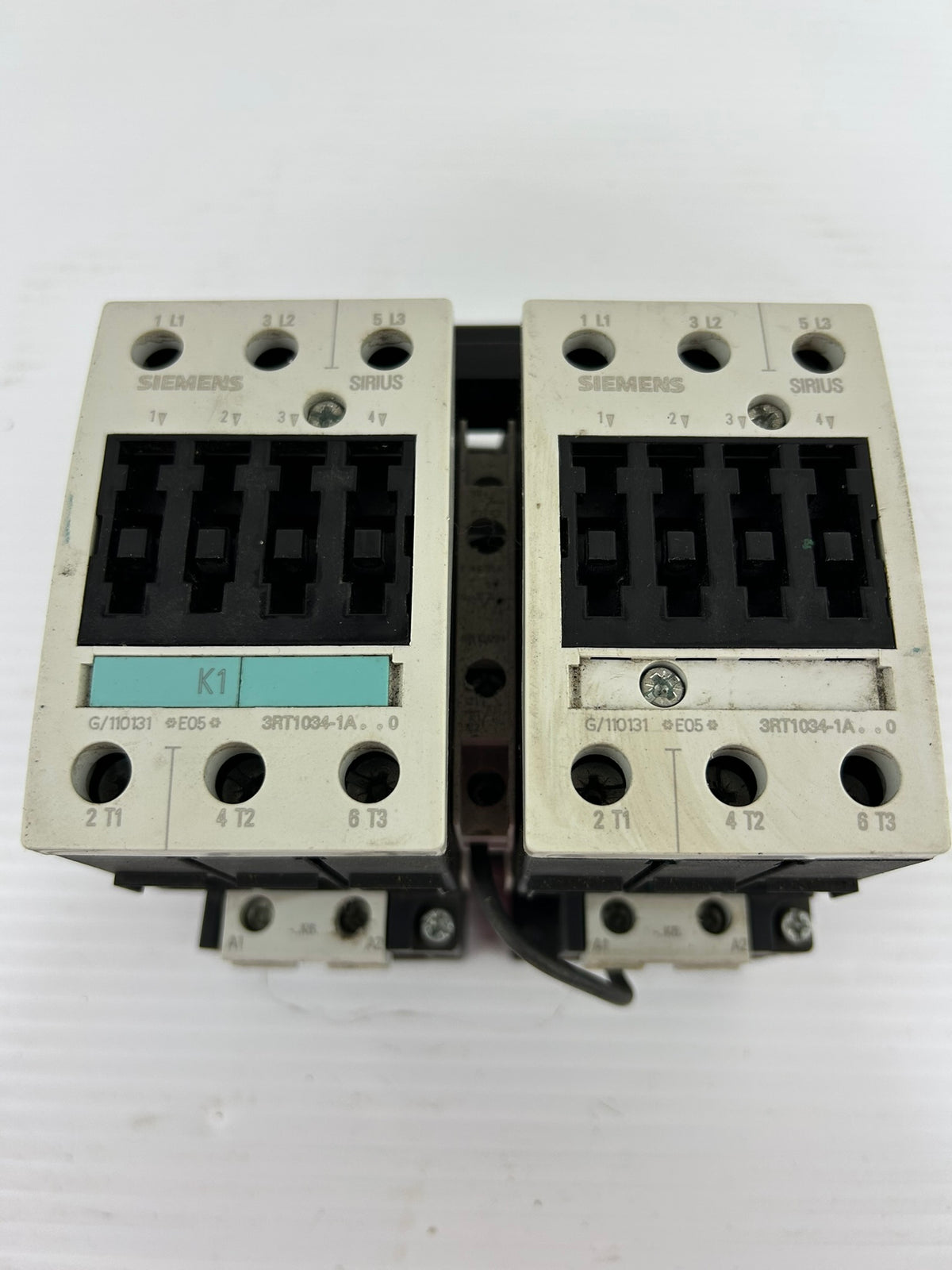 Siemens 3RA1334-8XB30-1AK6 SIRIUS Reversing Contactor 32A 3PH 3RT1034-1A
