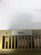 Okuma MAC IO Assembly 200V 0.1A 15-Slot PLC Rack