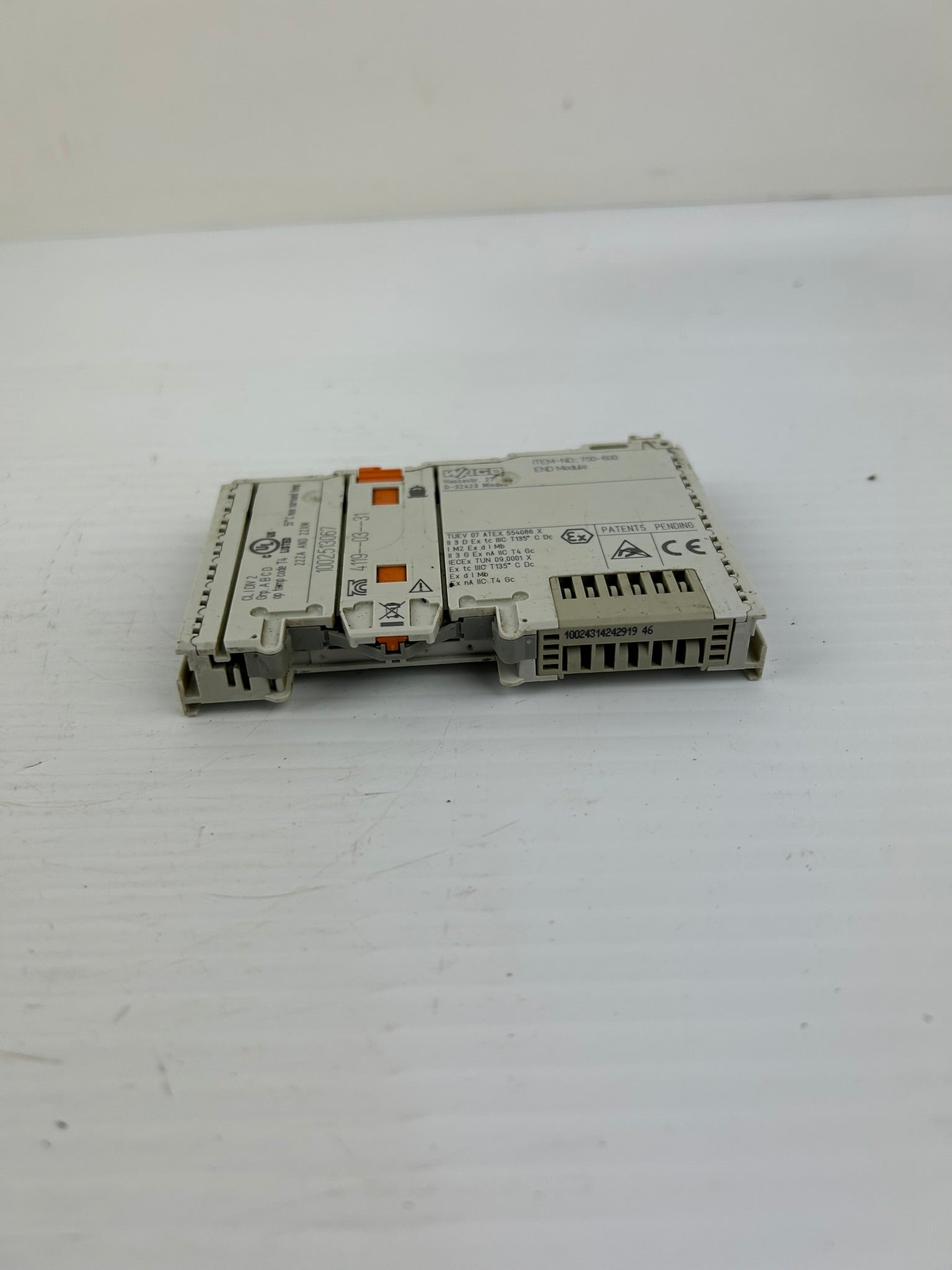 Wago 750-600 Channel Analog End Module - PLC Module