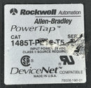 Allen-Bradley 1485T-P2T5-T5 PowerTap DeviceNet Power Device 24VDC