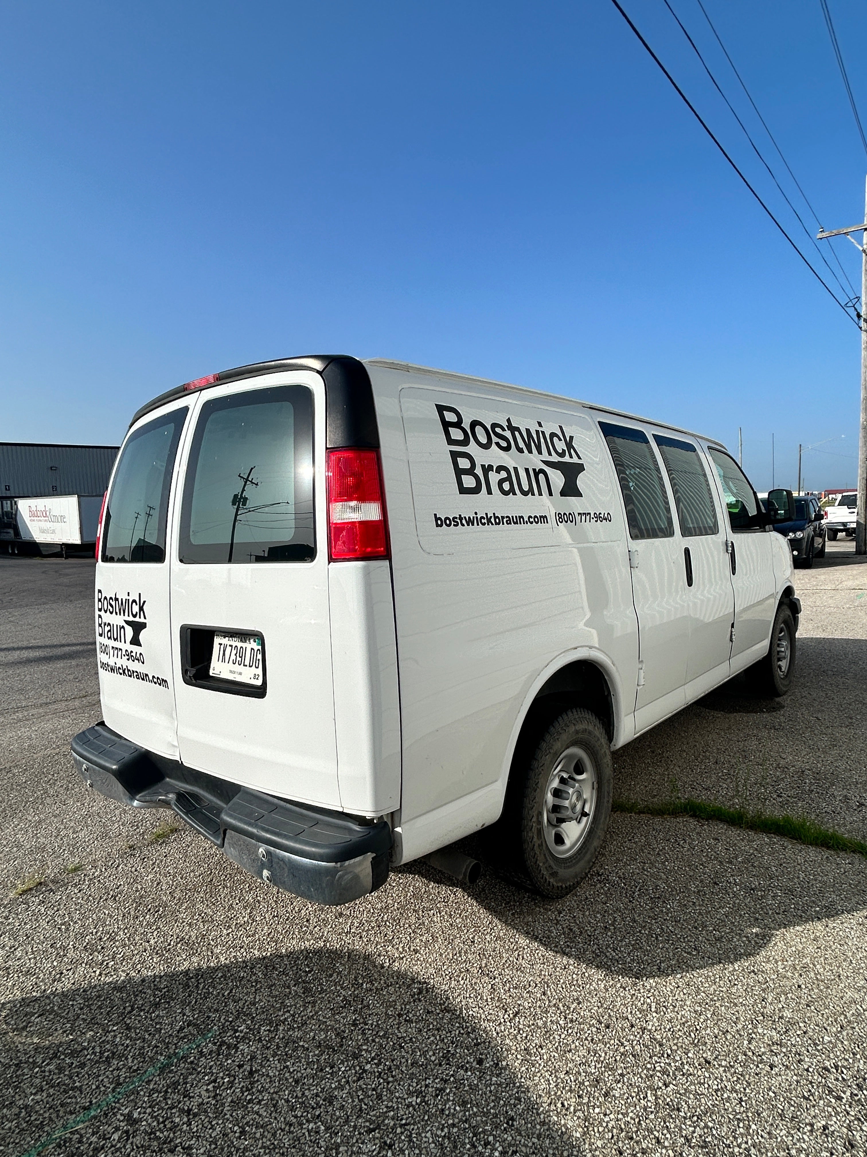 2019 Chevrolet Express 2500 Cargo Van White 130,540 miles 1GCWGAFG8K1229670