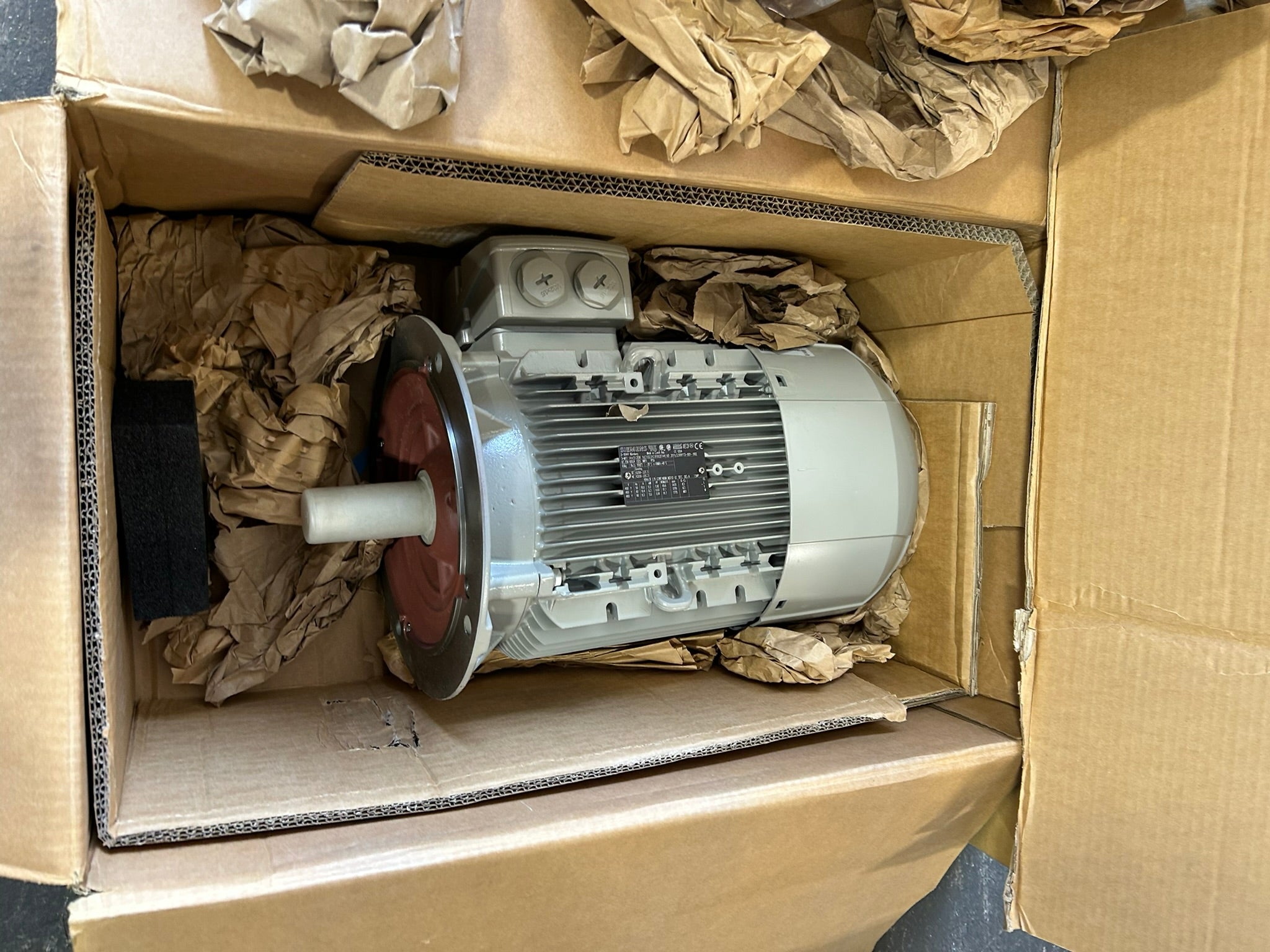 Siemens 1LE10231CB002FA4 7.5HP 460V 3PH TEFC Electric Motor 1AV3130B