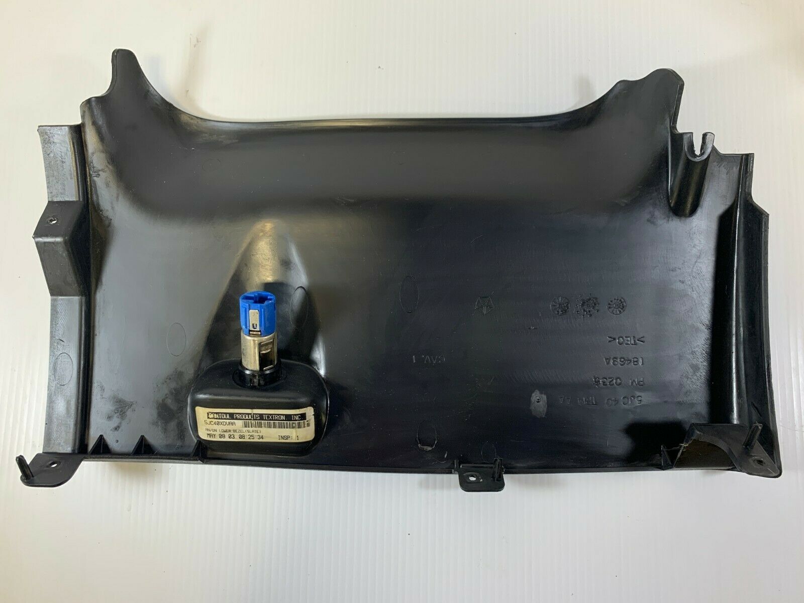 2003 Dodge Dakota Extended Cab Lower Bezel Power Outlet Dash Cover 5JC40XDVAA