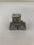 Allen Bradley 700-HC24Z24-4 Relay 24VDC Series D with Base 700-HN128 Series B