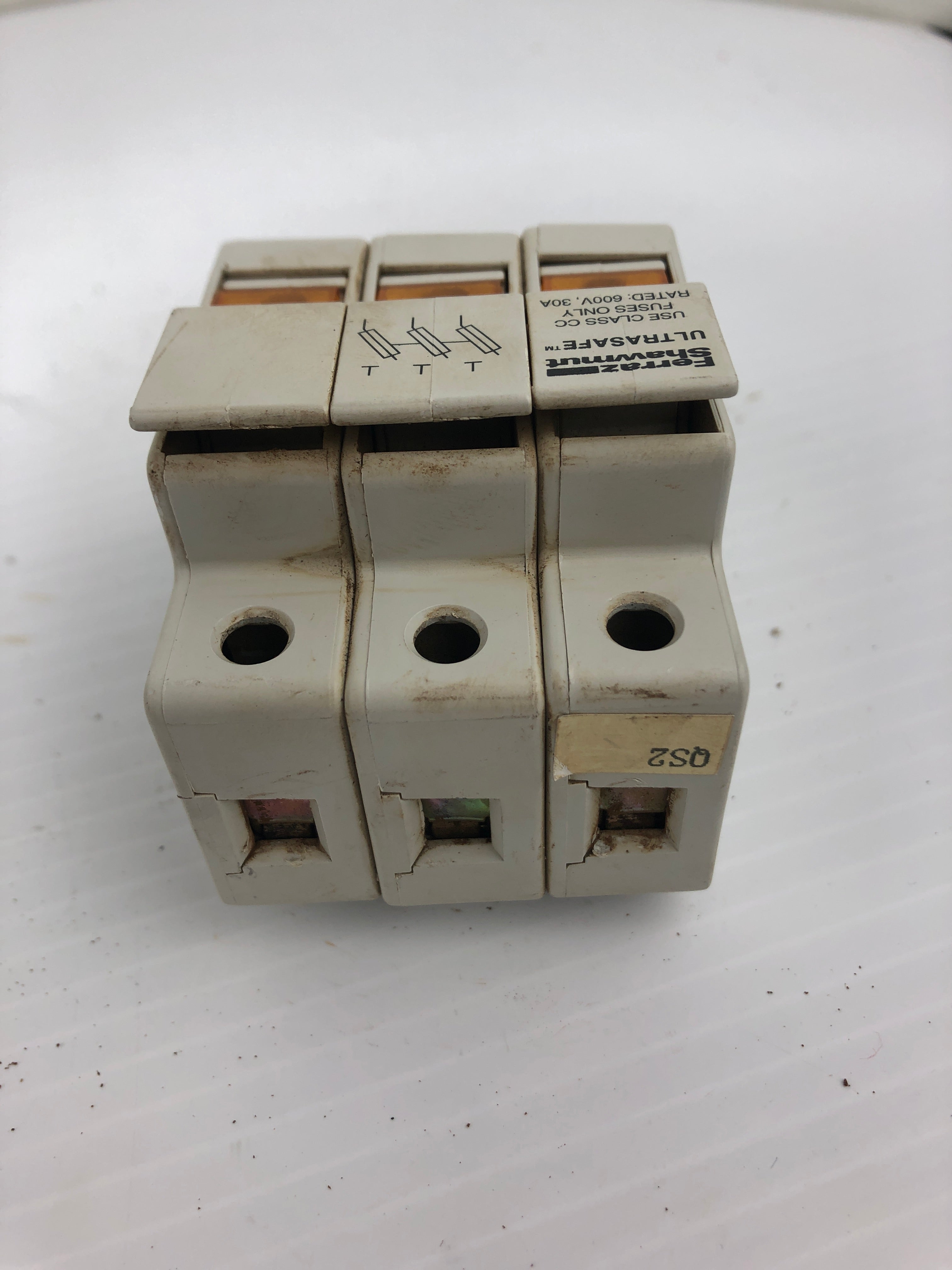 Ferraz Shawmut USCC3I Fuse Holder 600V 30A 3P