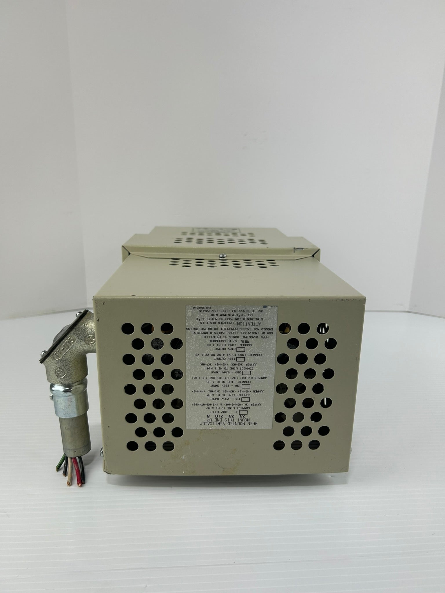 Sola CVS 23-23-210-8 Constant Voltage Sine Wave Output Transformer 1000VA