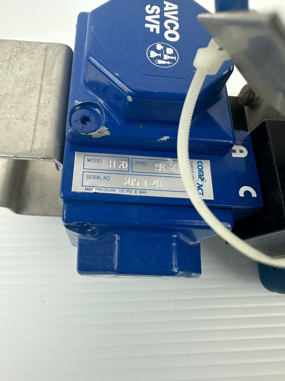Compact H20 SR 2C Turn Actuator AVCO SVF Valve Positioner 1/2” F66666TG-SE HS20