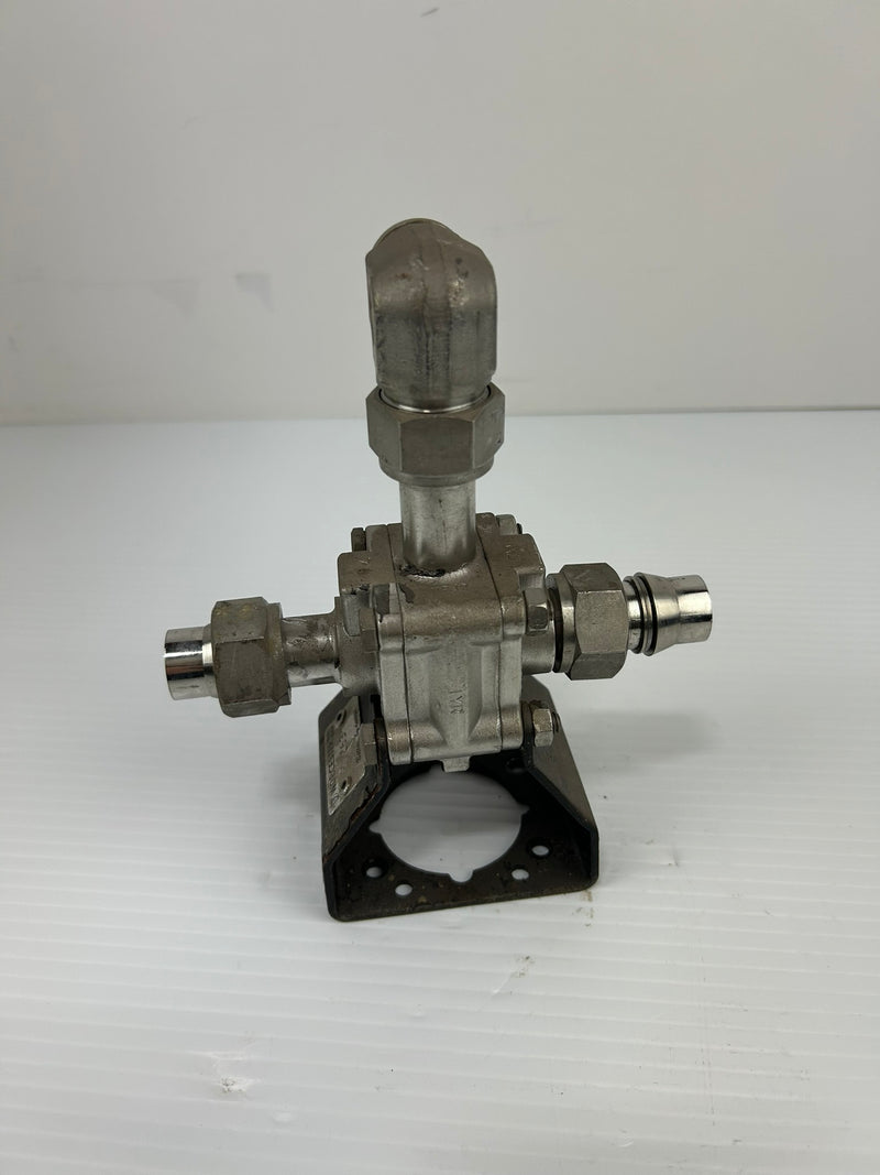 Worcester MK2636 Valve with Mounting Bracket Extra Connector