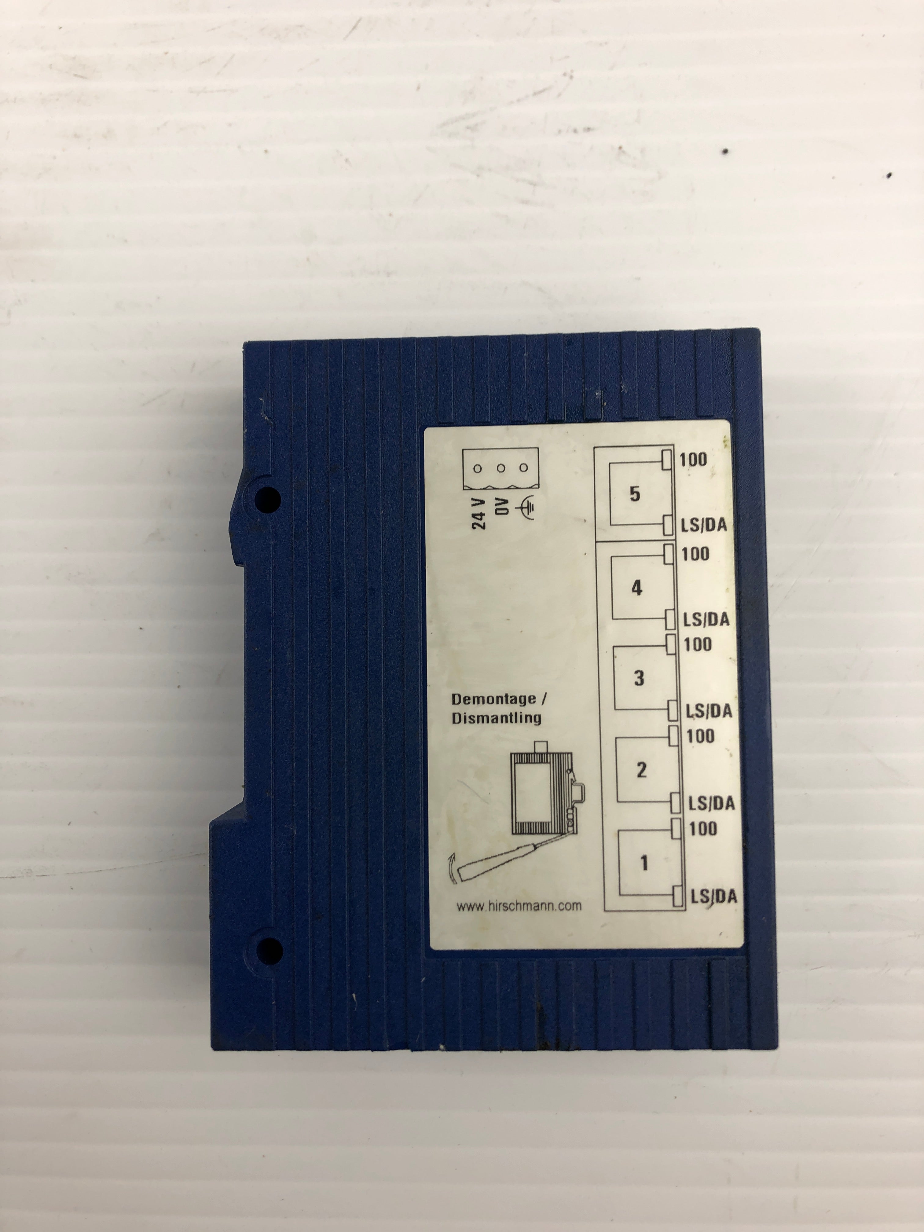 Hirschmann SPIDER 5TX 5 Port Ethernet Rail Switch