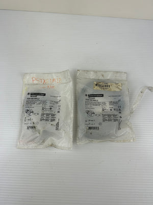 Telemecanique XS618B1MAL2 Inductive Proximity Sensor Switch M18 8mm - Lot of 2