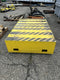 Safety Platform Yellow Black Striped 6' Wide x 4' Deep x 5" Thick