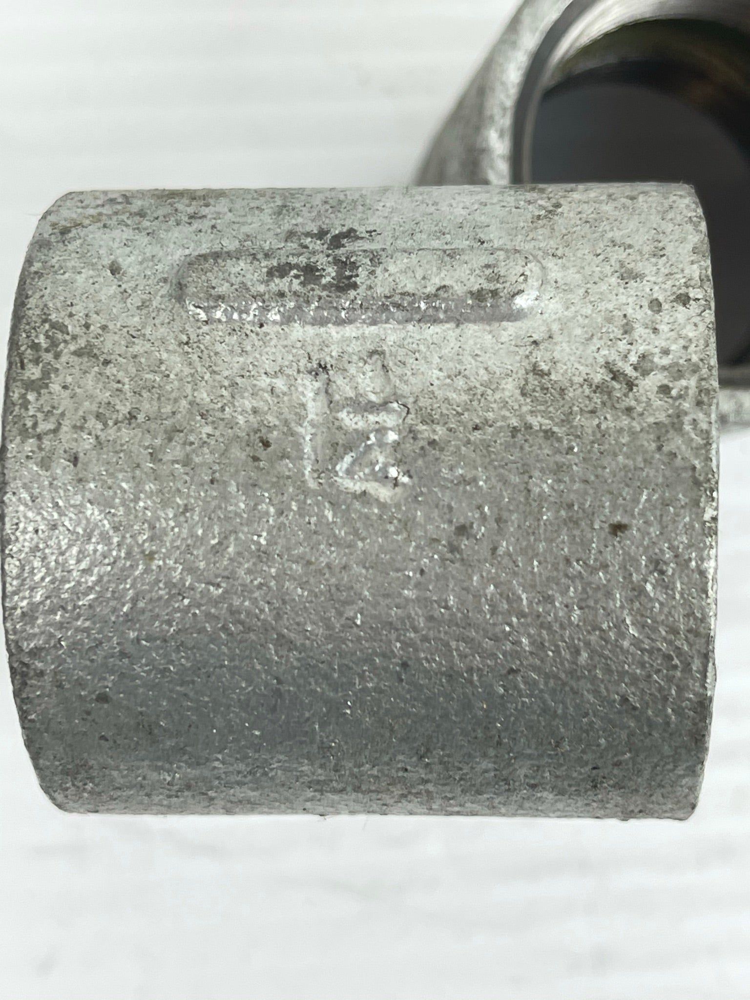 Threaded Steel Pipe Fitting Connector marked 1-1/4 Lot of 3