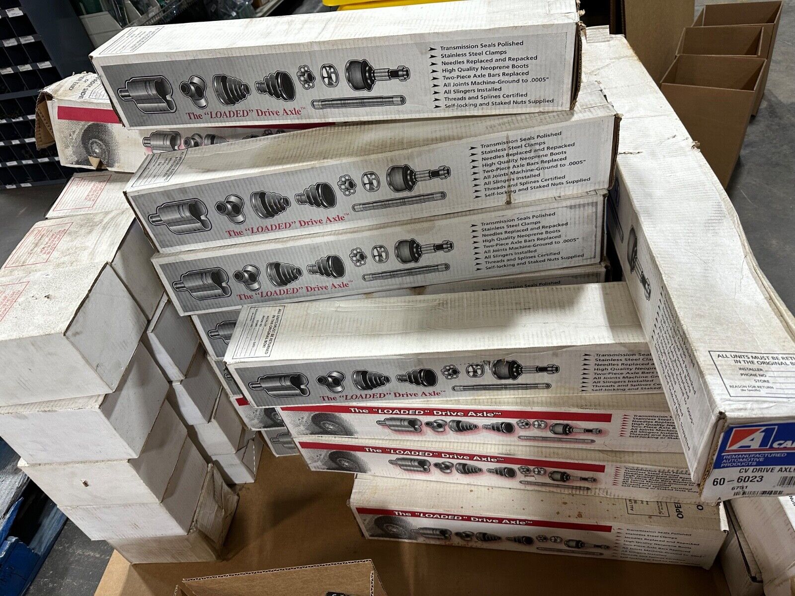 Huge Lot of Cardone Auto Parts Shaft Assemblies Power Steering Pumps Water Pumps