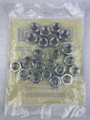 Euclid E-4961A Locknut Wheel Lug Nut 1-1/8" x 5/8" H 3/4"-16 Thread - Bag of 22