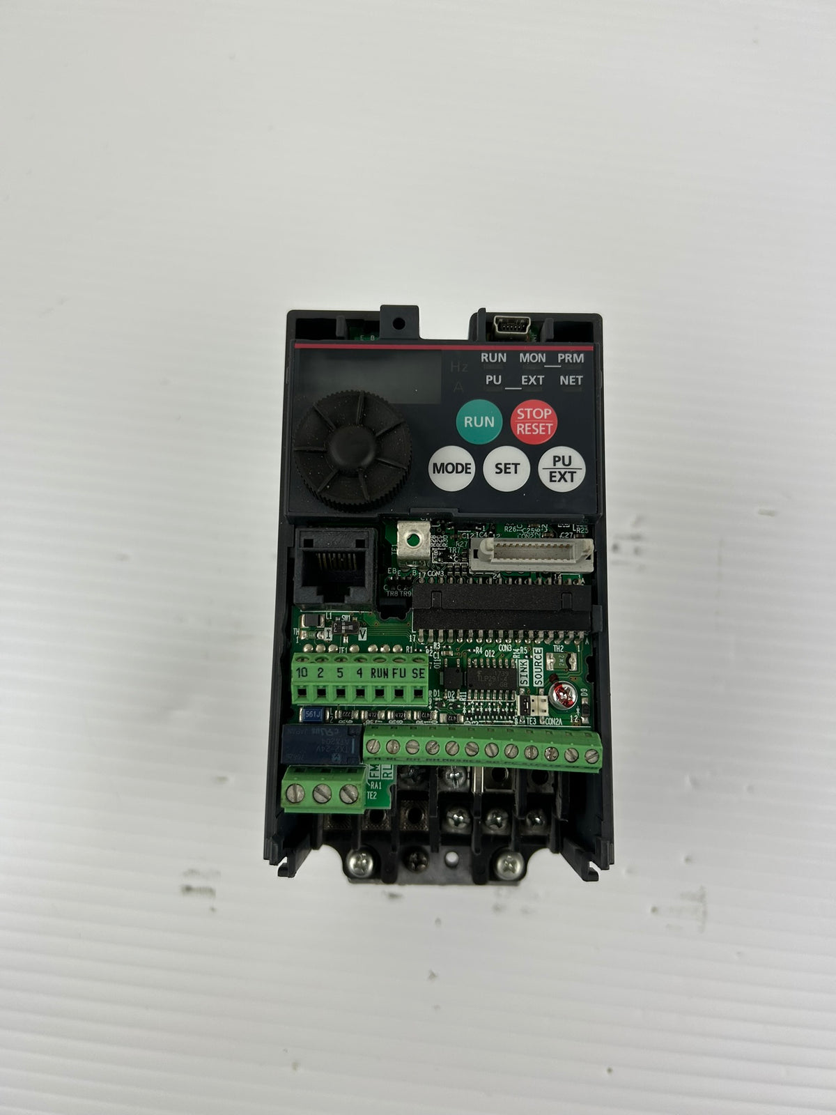 Mitsubishi FR-E720-0.75K VFD Inverter Drive 3 Phase 200-240V 0.75kW 1HP
