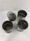 Everbilt E4E24HD 4" Aluminum 90-Degree Elbow Adapter Fitting - Lot of 4