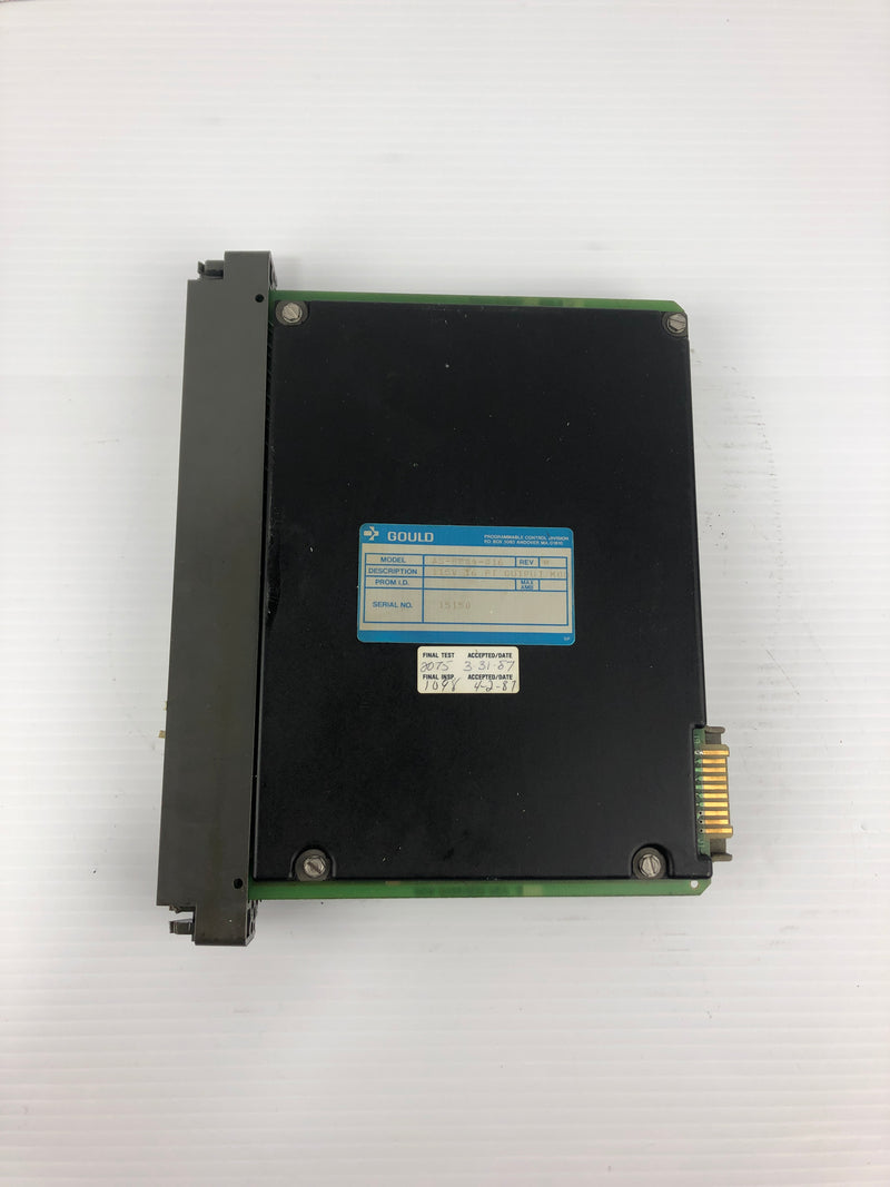 Gould AS-B804-016 16PT Output Module 115VAC