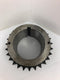 Keyed Sprocket Gear 27 Teeth 3 Rows 4.620" OD 3.350" ID