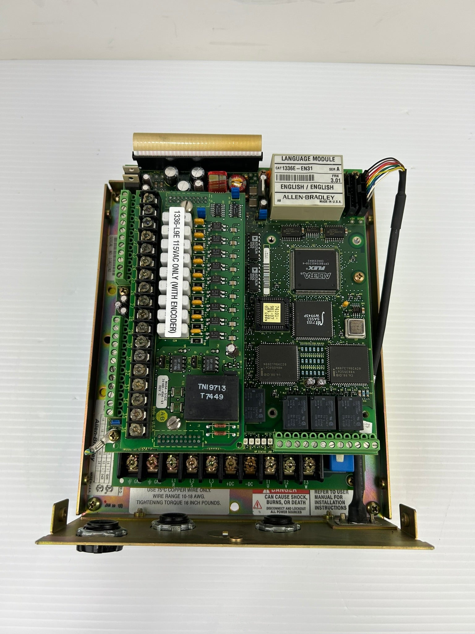 Allen-Bradley 1336E-BRF15-AE-EN-HA2-L9E Drive Series D