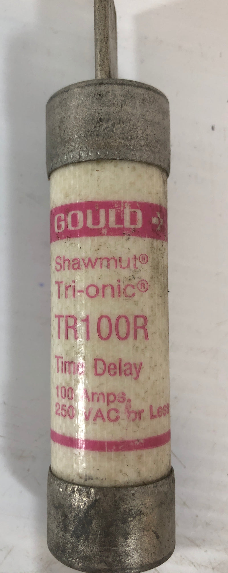 Gould Shawmut Tri-Onic Time Delay Fuse 100 AMPS TR100R Lot of 3