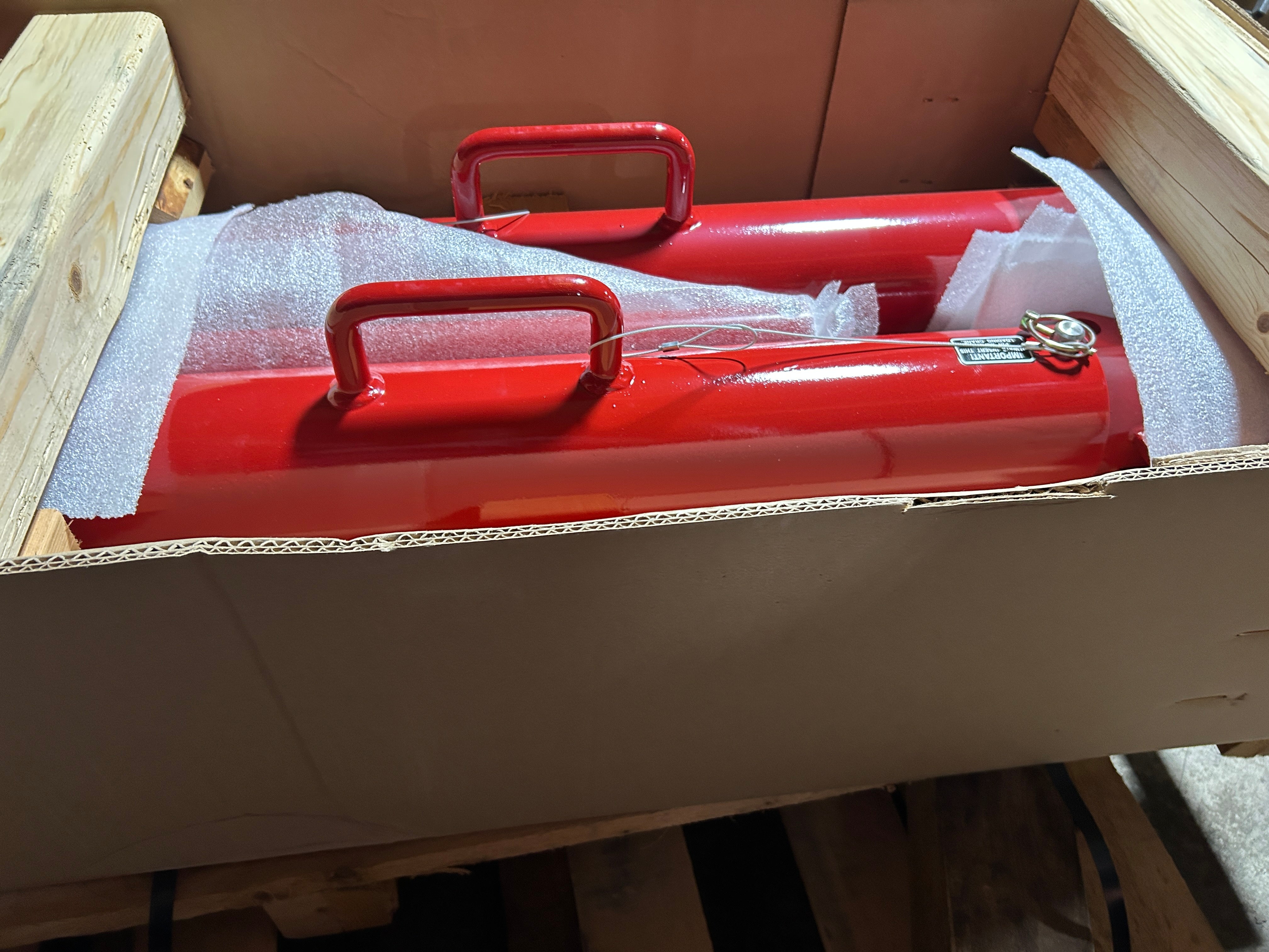 Thern 5124 Portable Davit Crane Boom Fusibond Sub Assembly Red